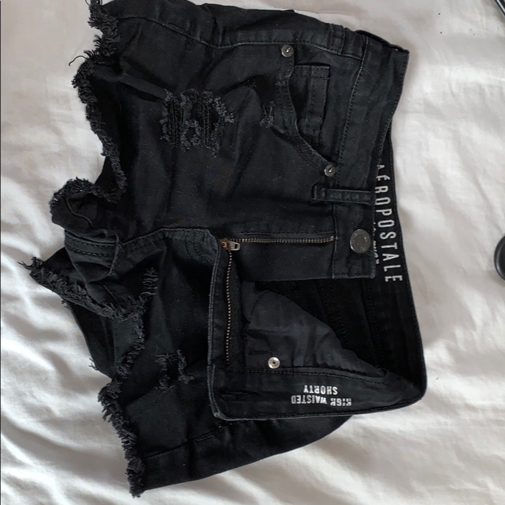 High waisted shorts